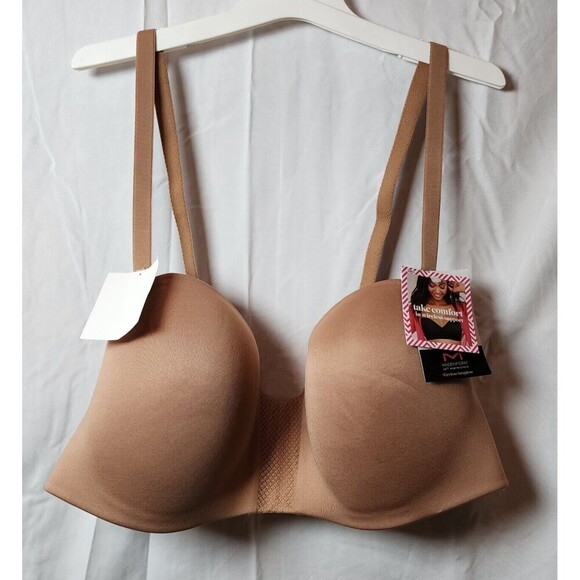Maidenform Other - New Maidenform Women's Brown Wireless Lightly Line Bra Adjustable Straps 34D